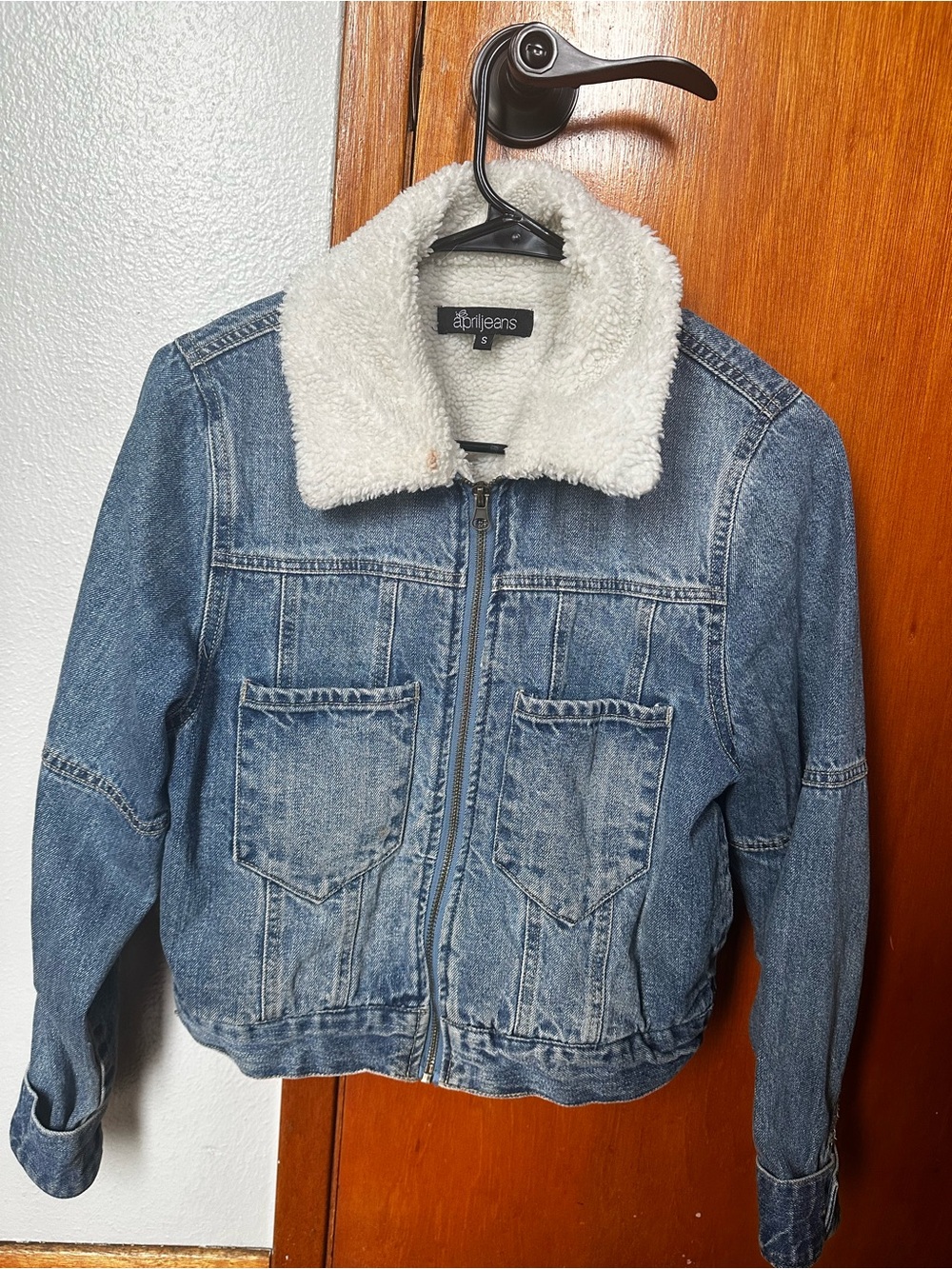 Dutch Bros Rare Denim Sherpa Jacket - Picture 2 of 4